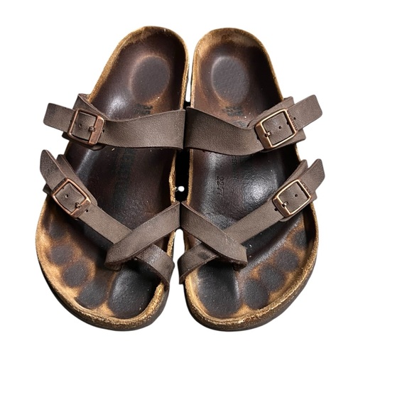 Birkenstock Mayari Brown Sandals 35 4 Regular Fit - Picture 2 of 6